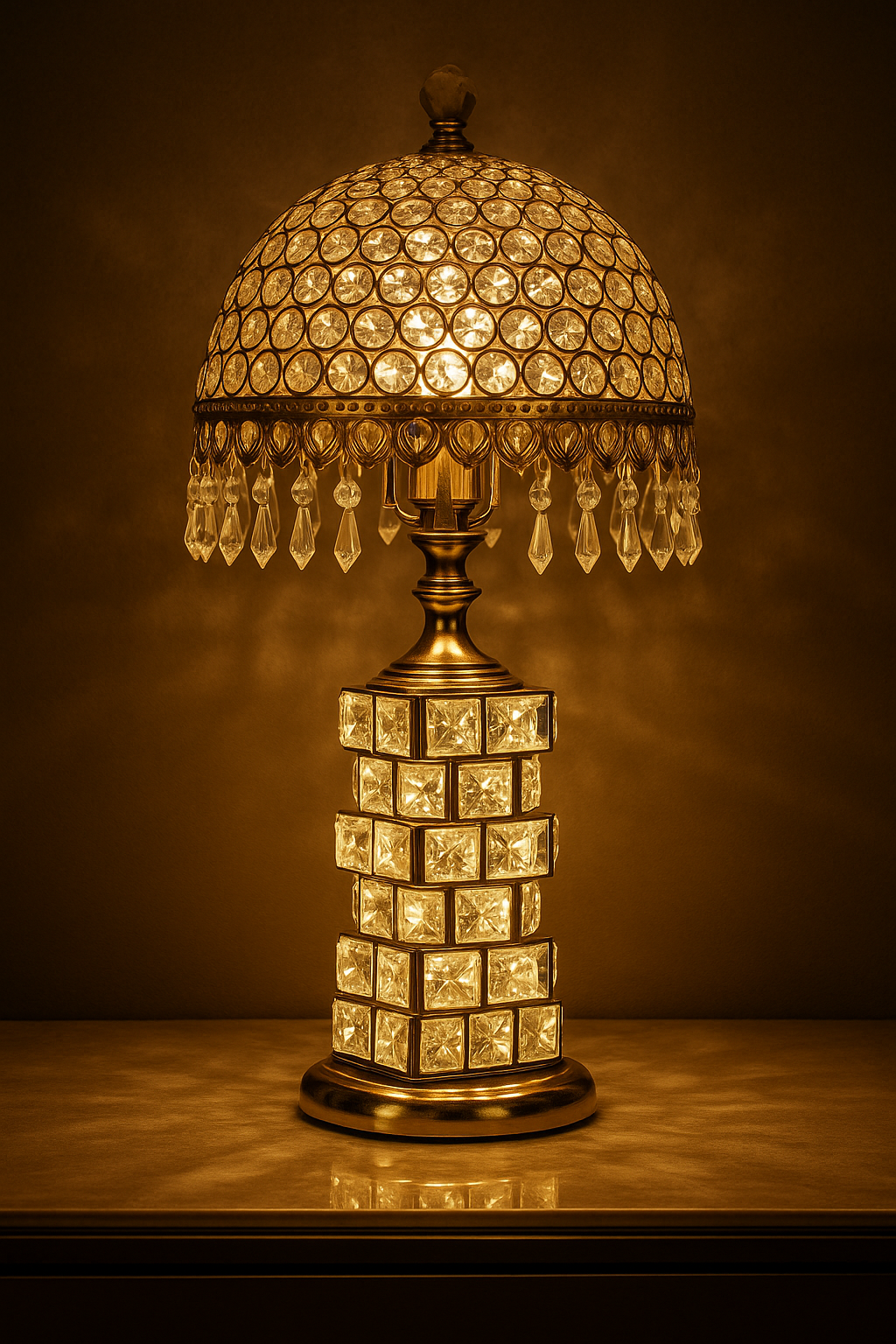 Abajur Crystal Royale