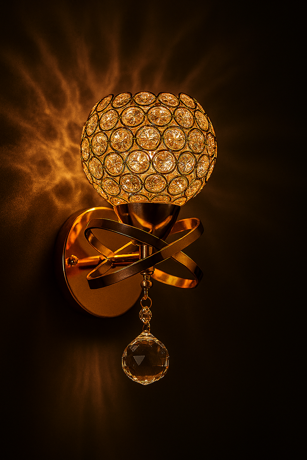 Arandela Crystal Elegance