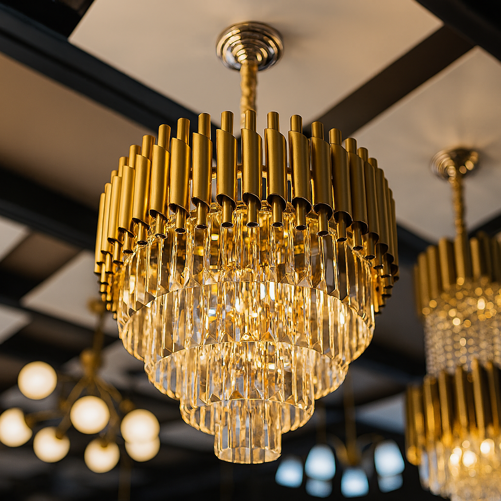 Lustre Pendente Cristal K9 - Lux Aurora