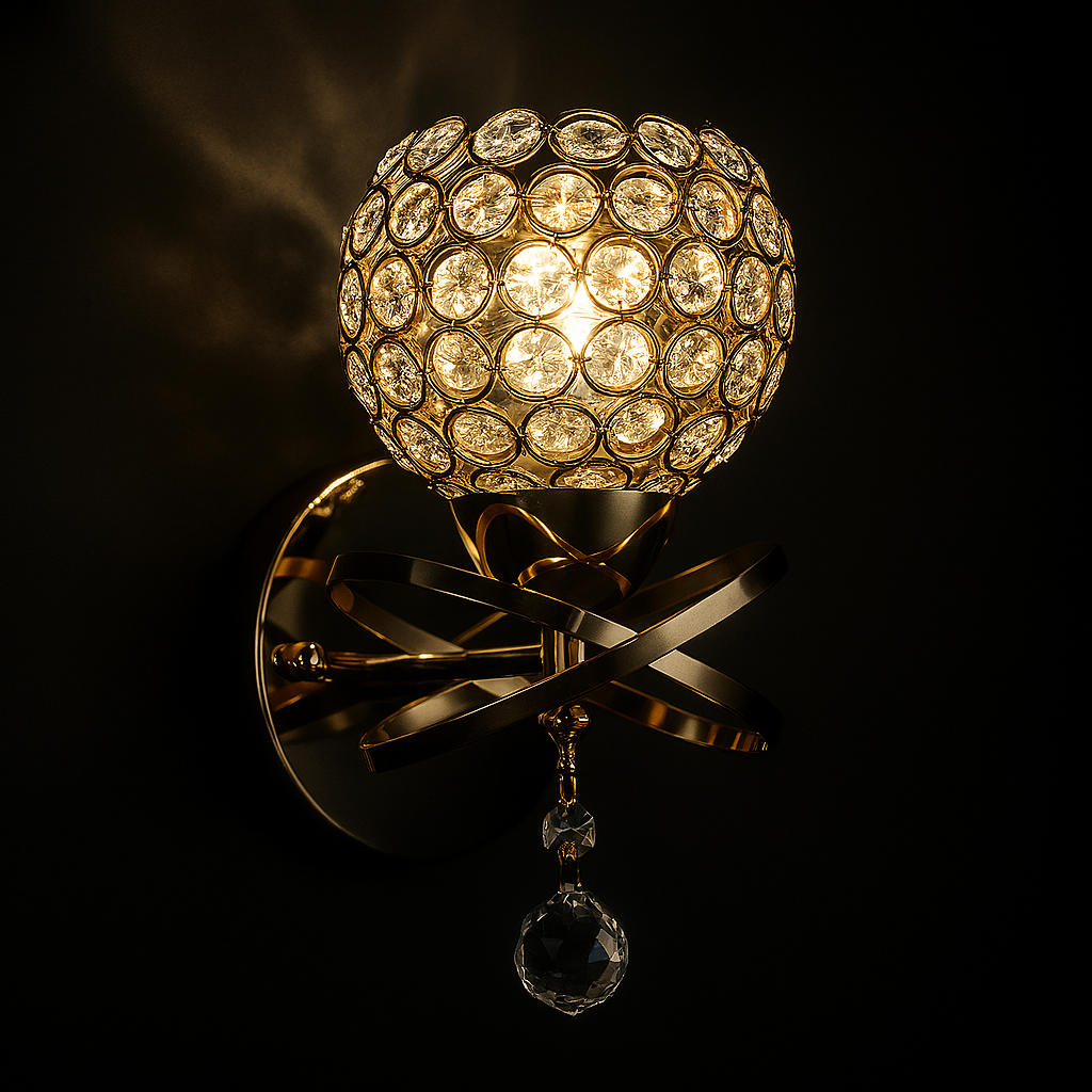 Arandela Crystal Elegance