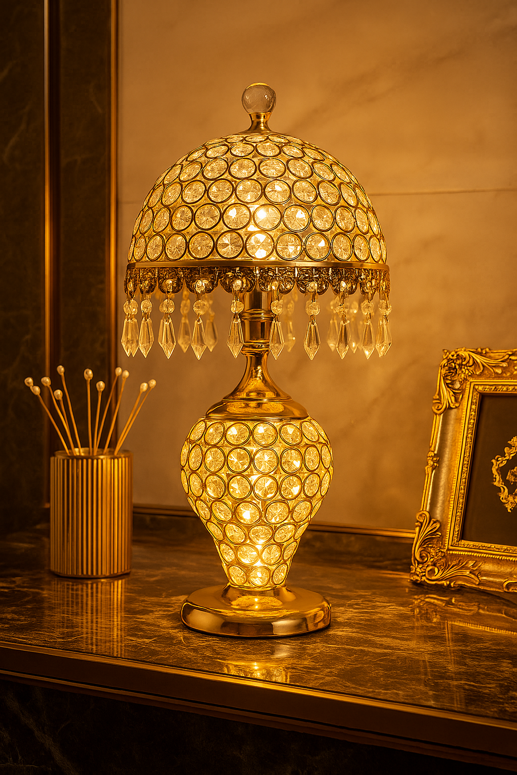 Abajur Crystal Royale