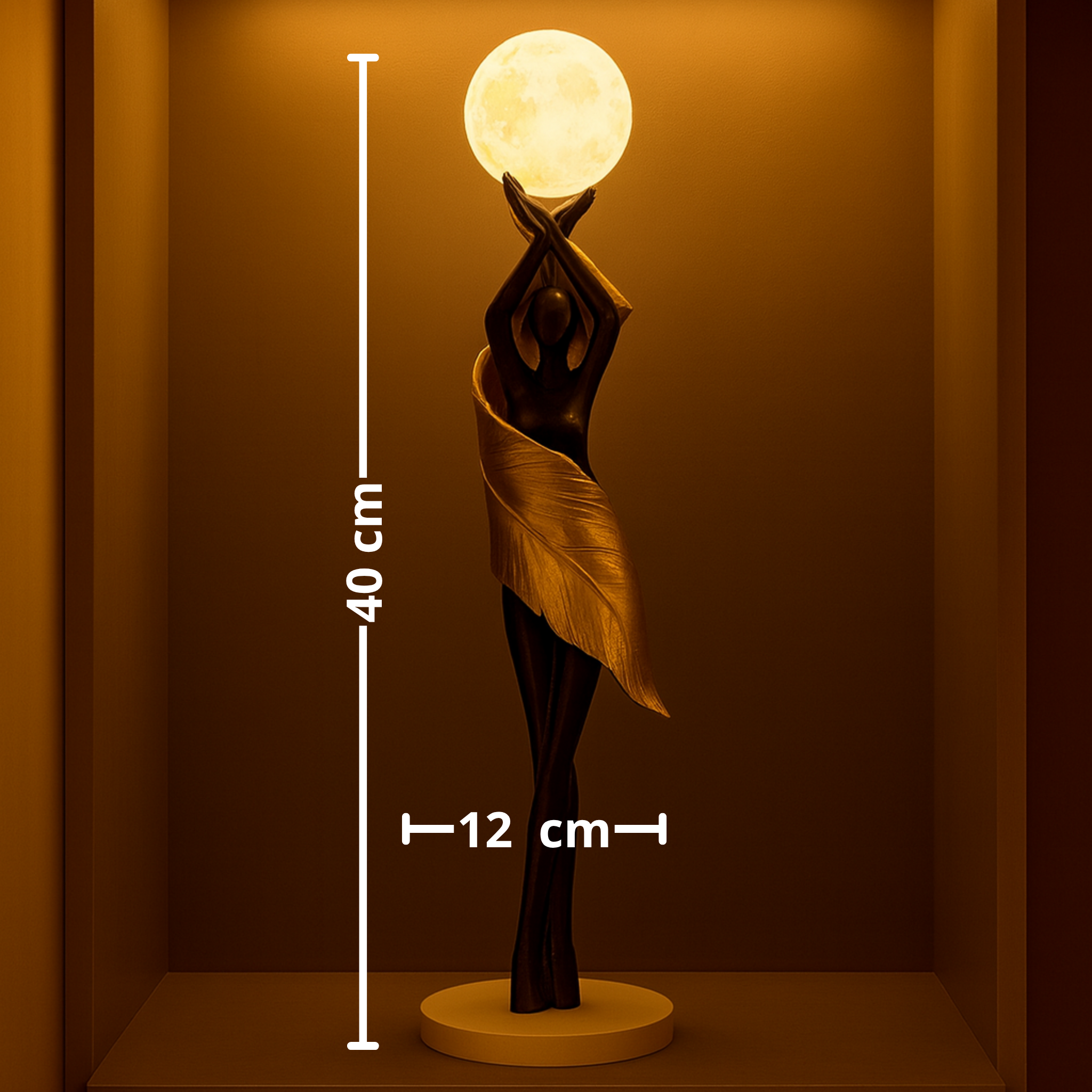 Escultura Feather Girl