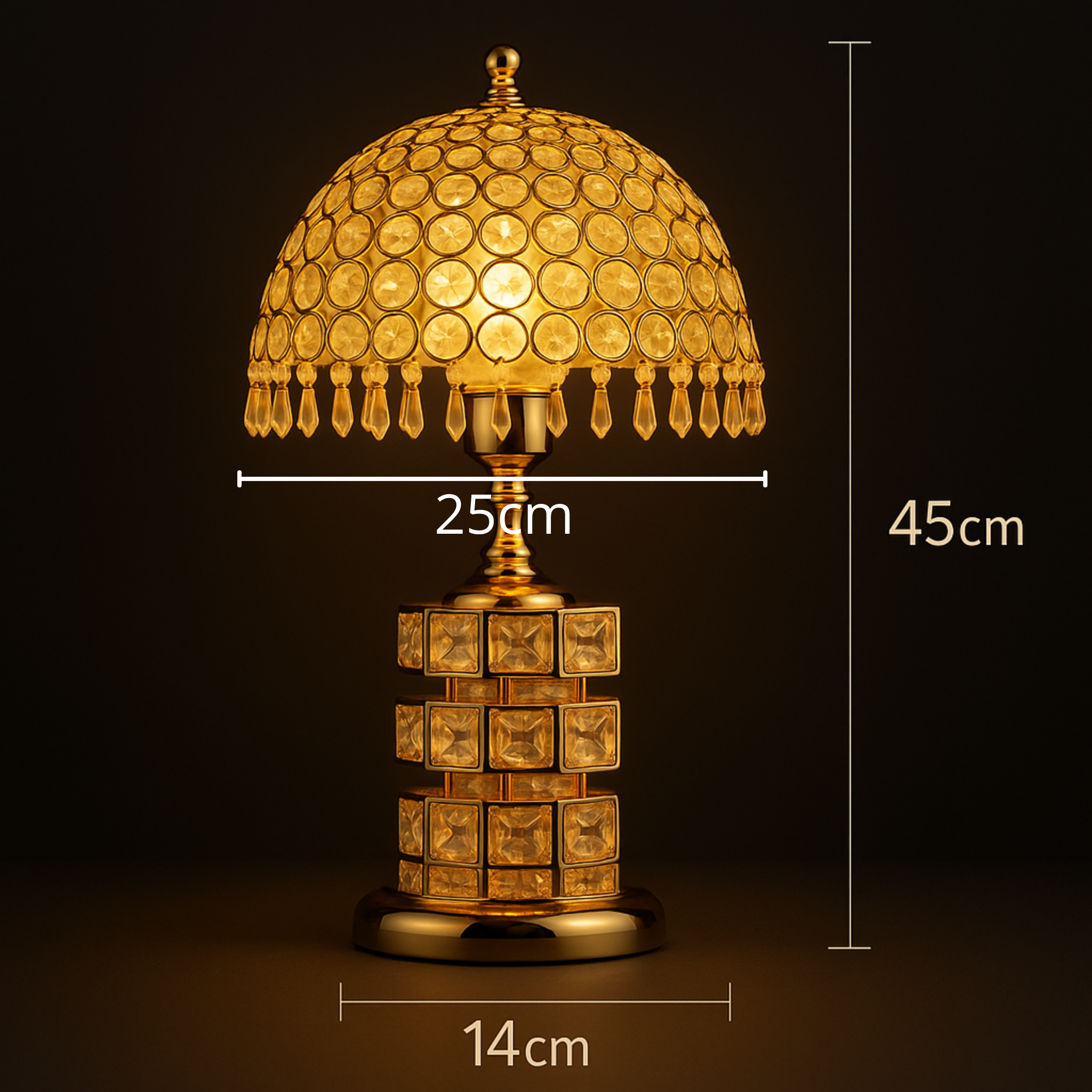 Abajur Crystal Royale