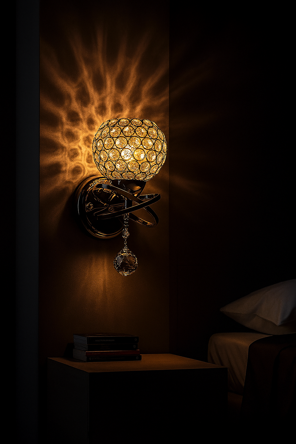 Arandela Crystal Elegance