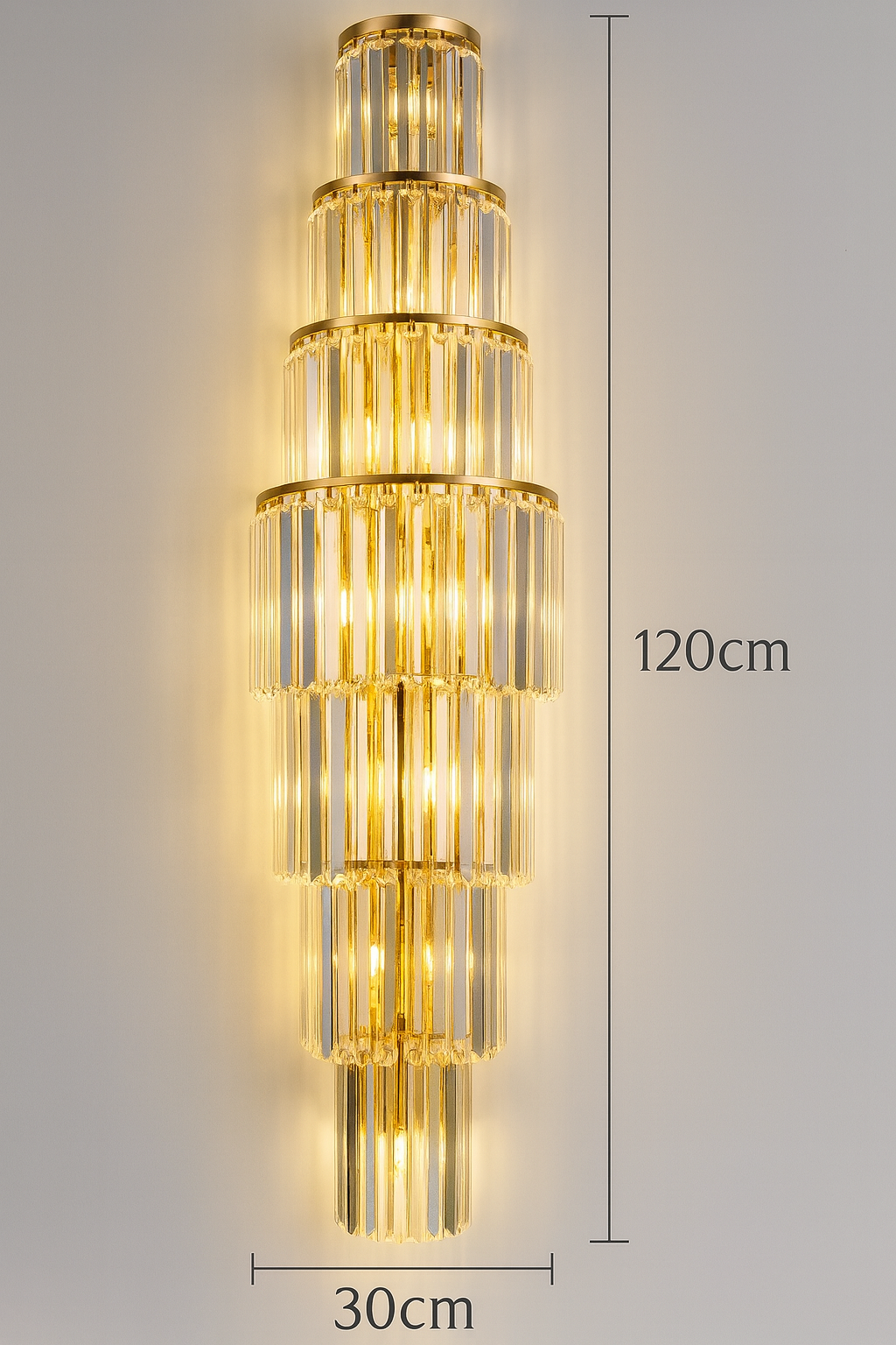 Arandela de Cristal Germany