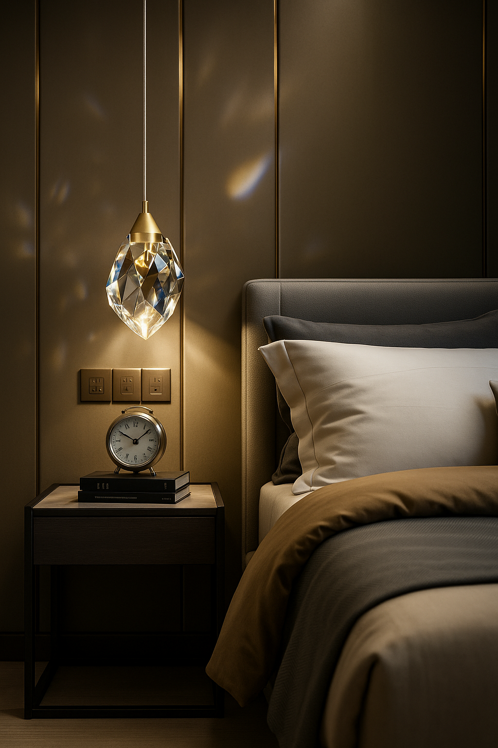 Pendente Crystal Lux