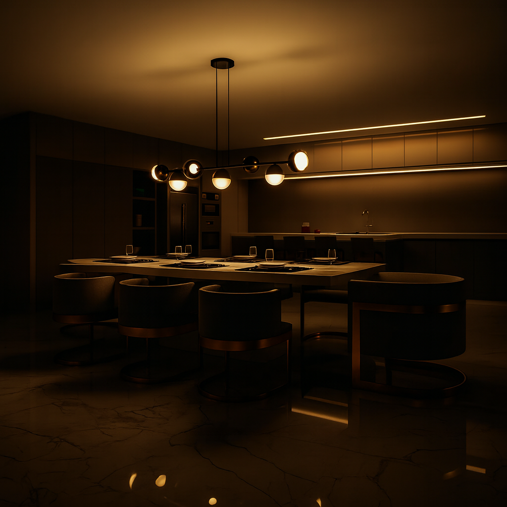 Lustre Pendente Orbe