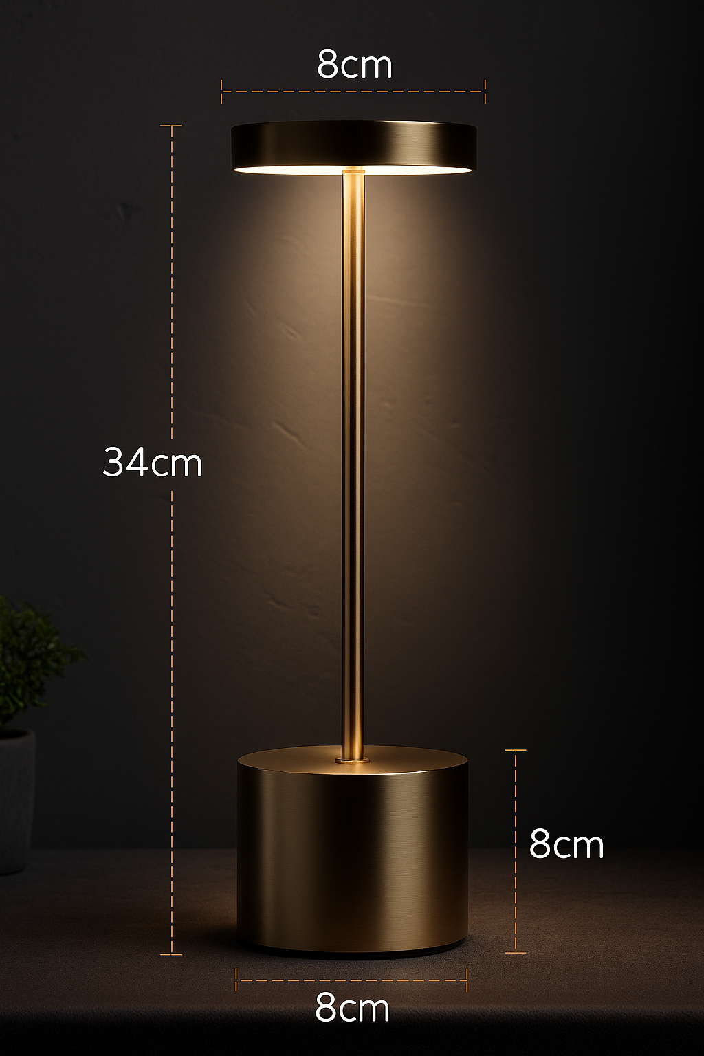 Luminária Portátil - Lumiére Touch