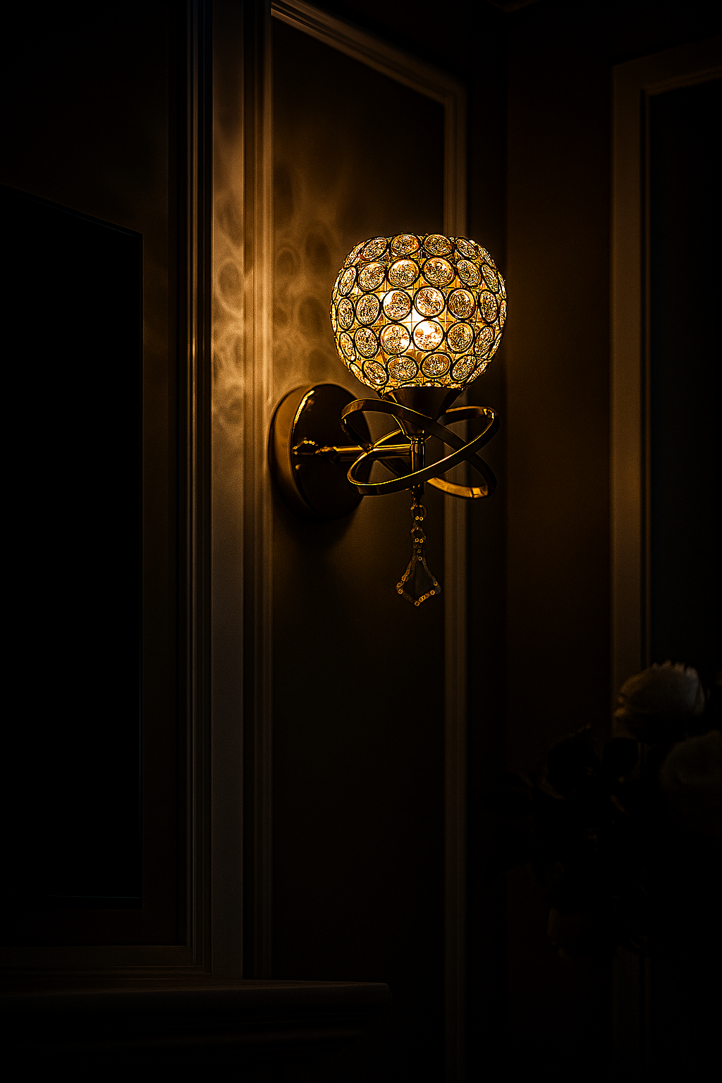 Arandela Crystal Elegance