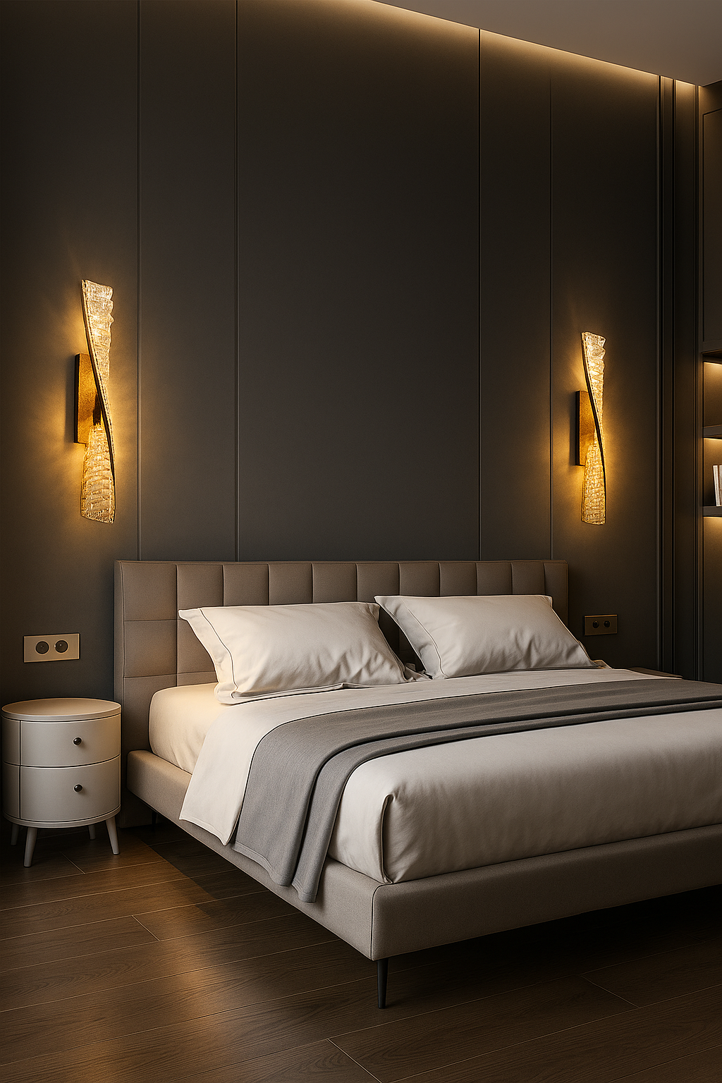 Arandela de Cristal Twist