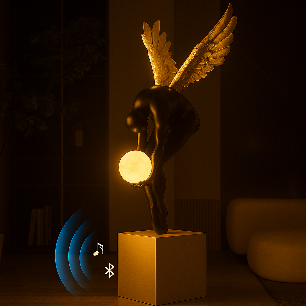 Escultura Alada Helios