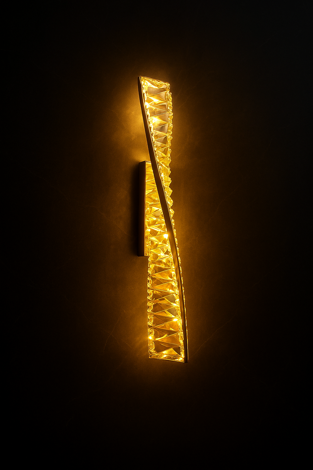 Arandela de Cristal Twist