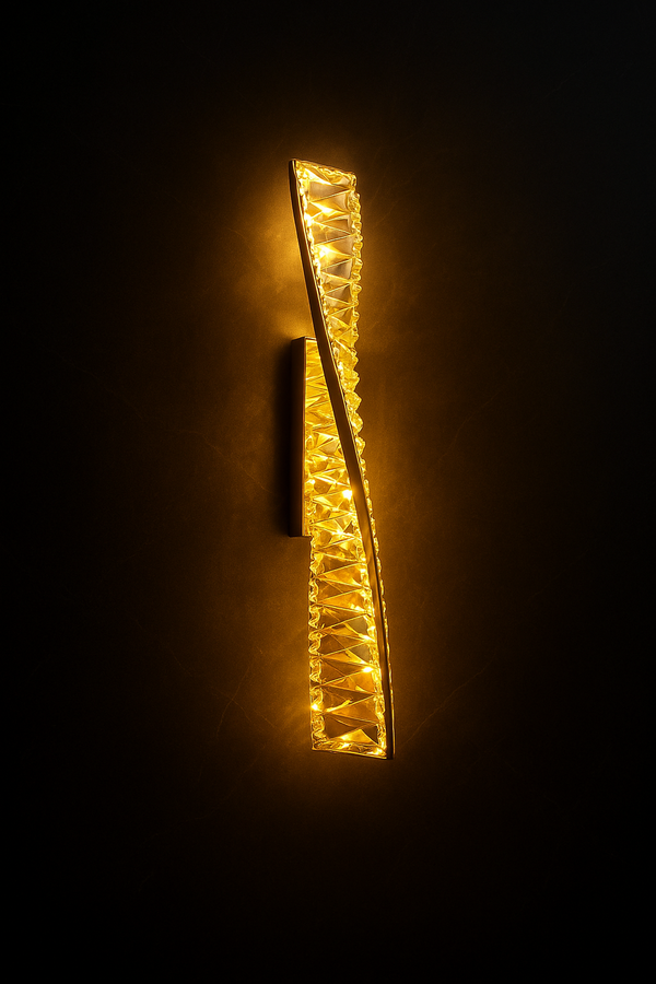 Arandela de Cristal Twist